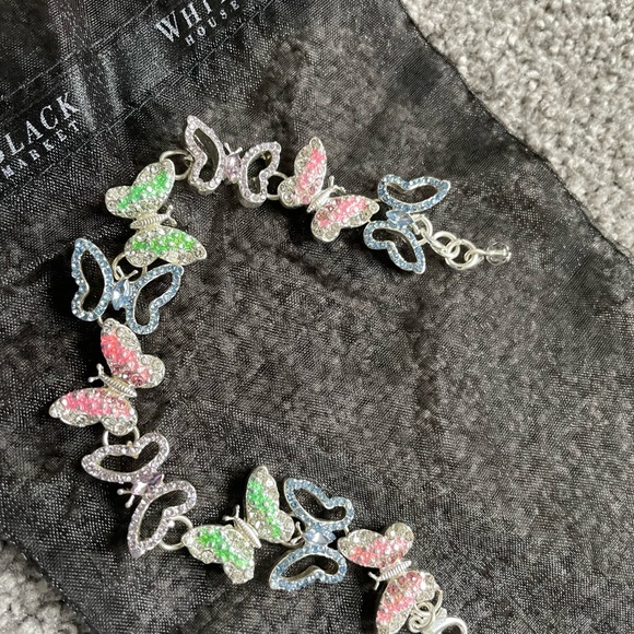 Butterfly multi color bracelet - Picture 8 of 9